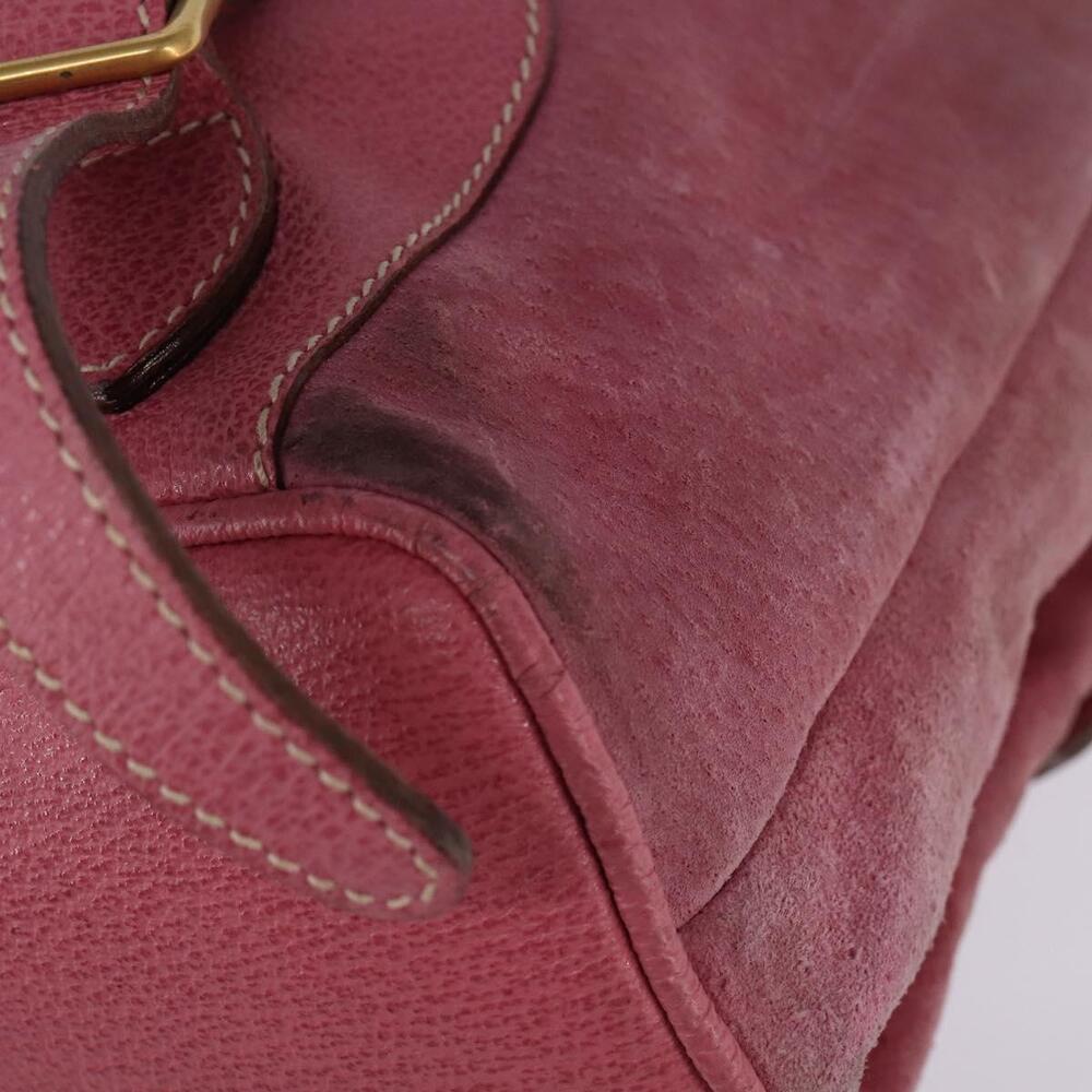 GUCCI Backpack Suede Pink Gold 003 2058 0016 Auth 144974 - Picture 10 of 16